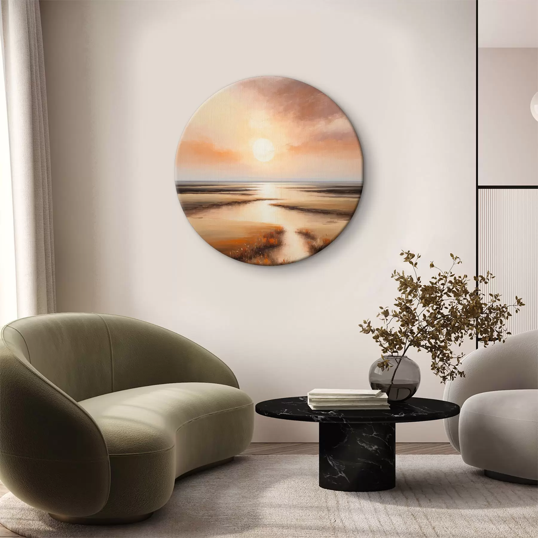 Tablouri Vedere a iazului în zori r36436