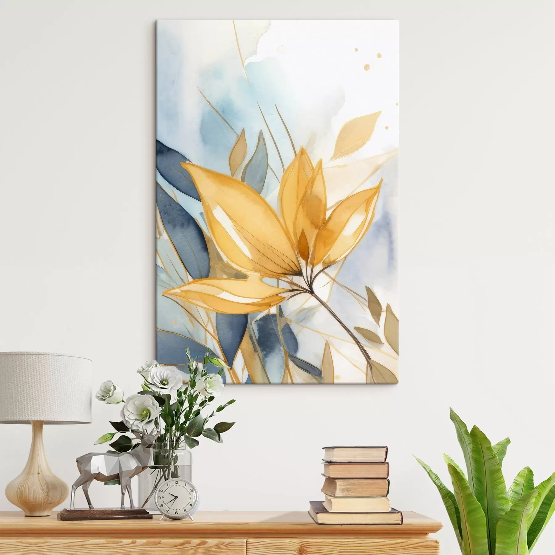 Tablouri Flori abstracte în acuarelă s42387