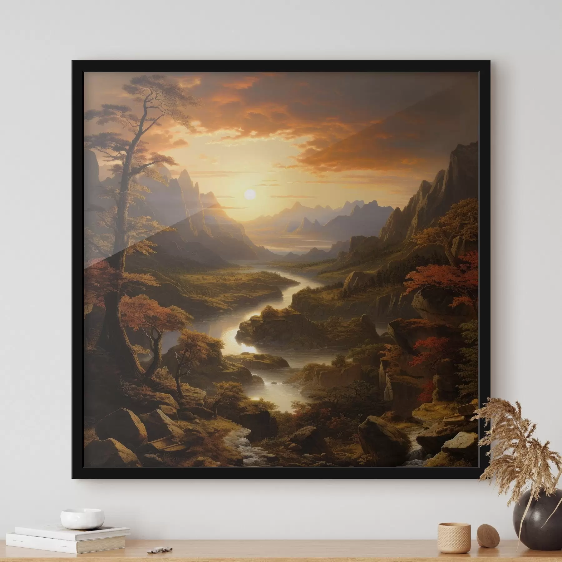 fototapet Zori în munți f42385