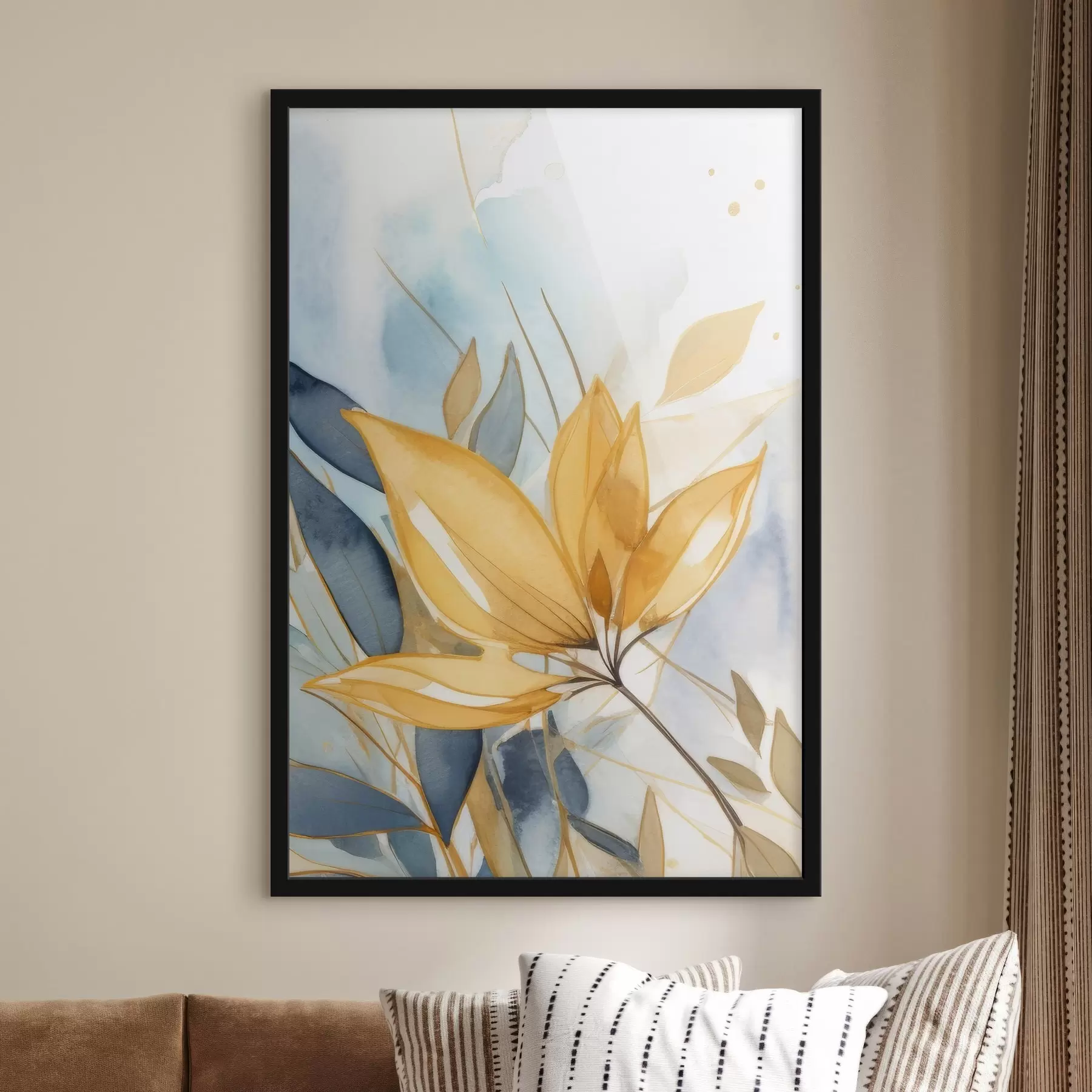 fototapet Flori abstracte în acuarelă f42387