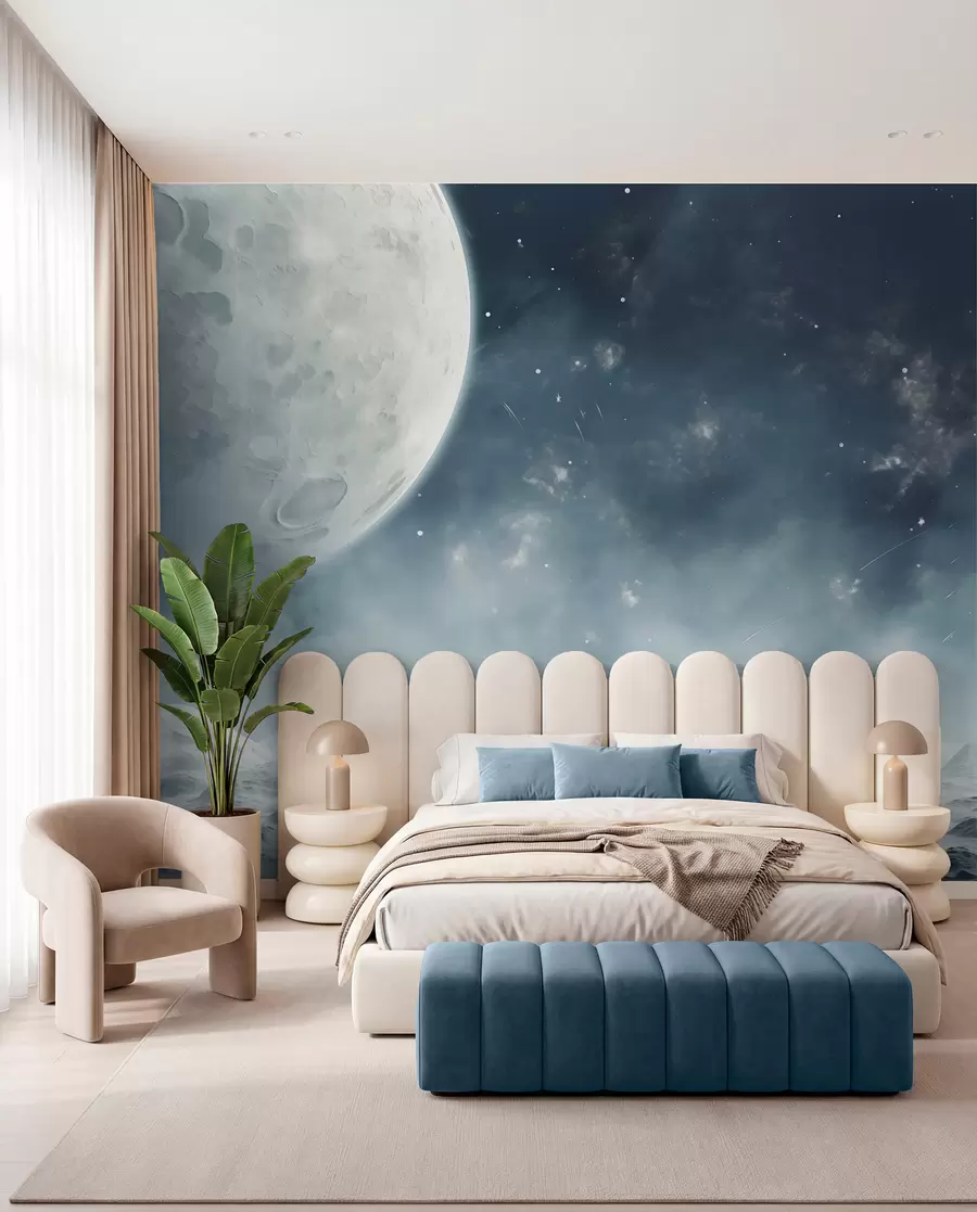 fototapet Peisaj lunar abstract w02797