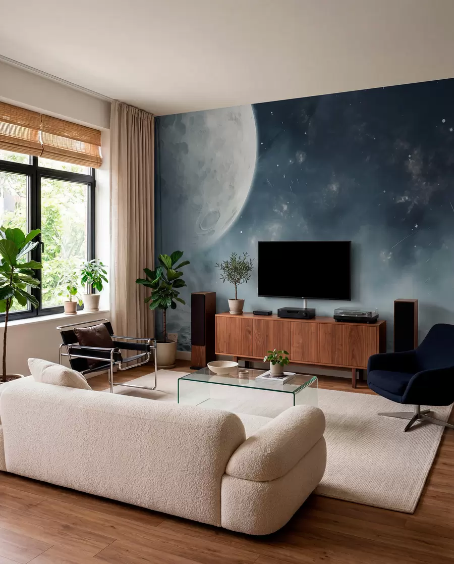 fototapet Peisaj lunar abstract w02797