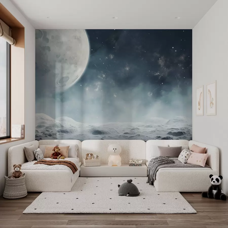fototapet Peisaj lunar abstract w02797