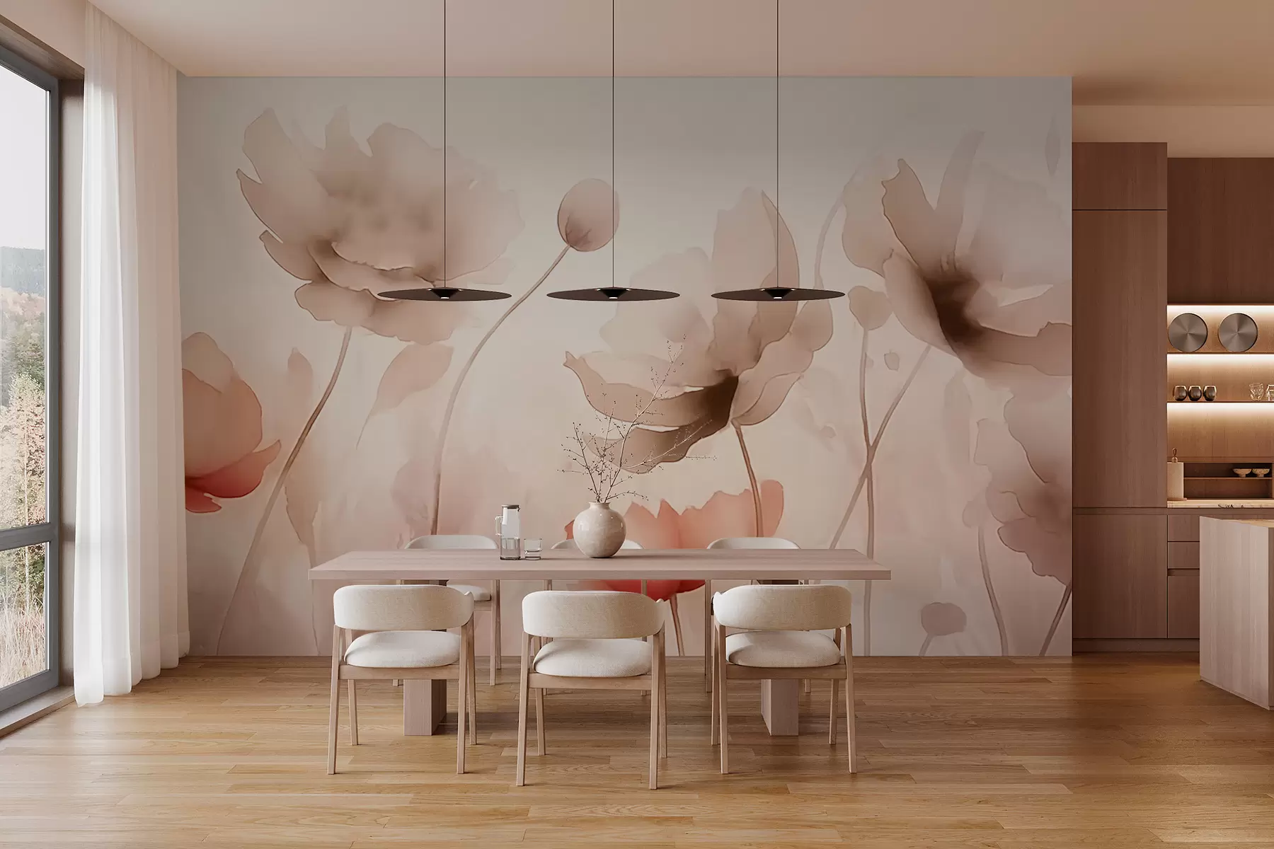 fototapet Maci peste munți w02820