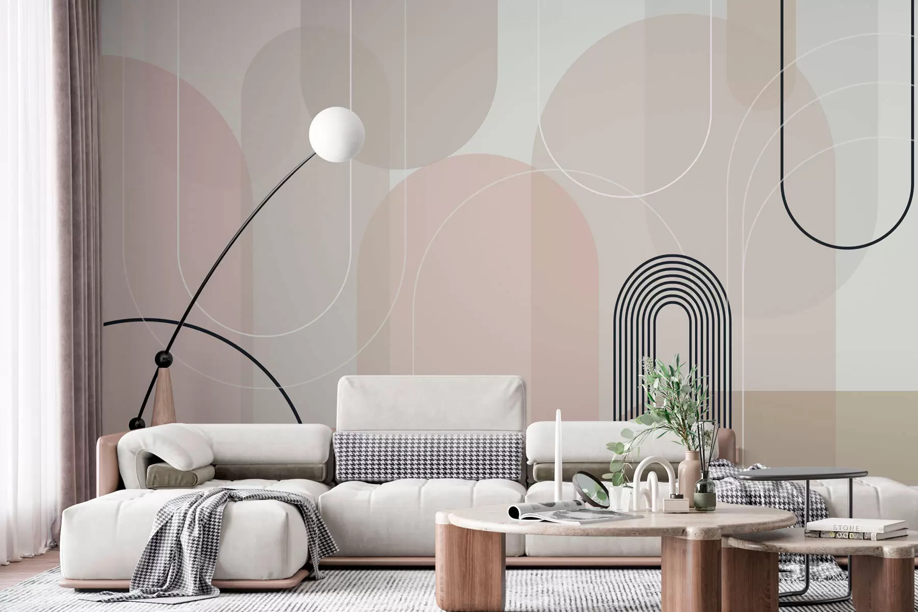 fototapet Arce minimaliste elegante w02826