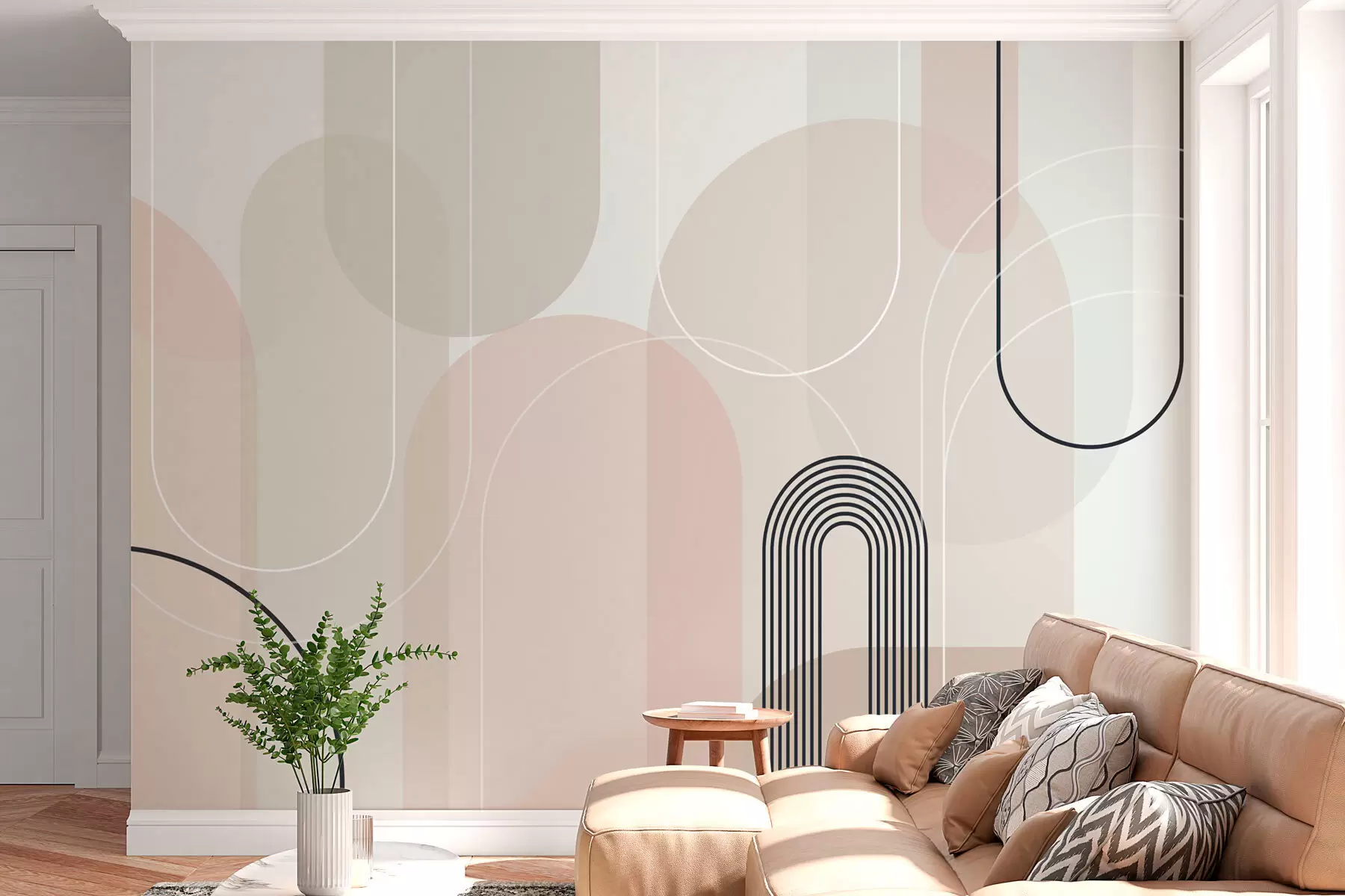 fototapet Arce minimaliste elegante w02826