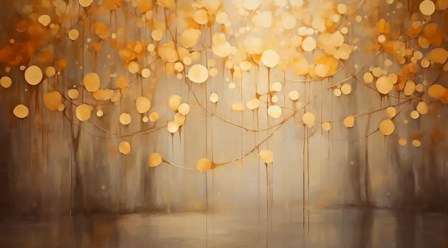 fototapet Abstracție portocalie w02824