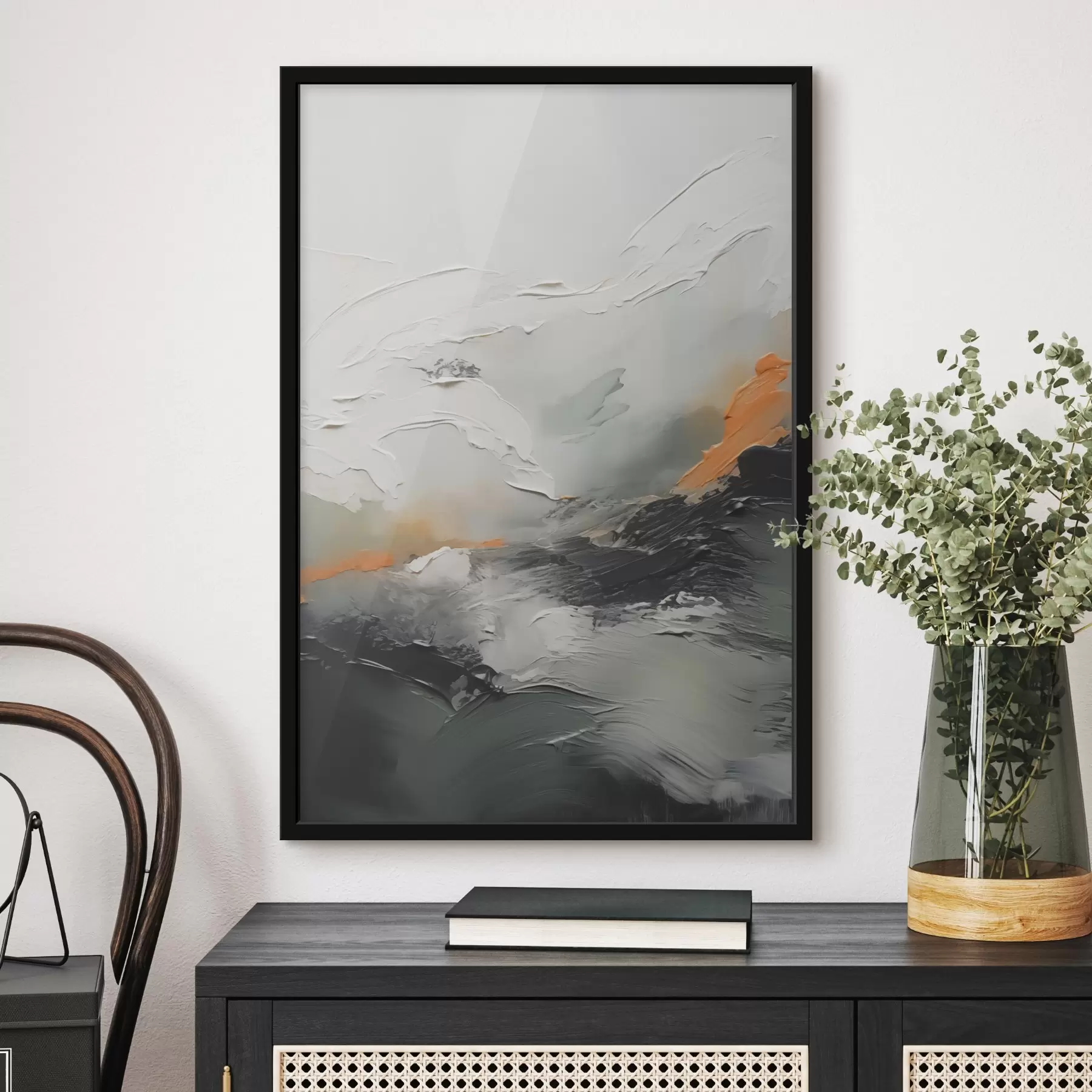 fototapet Abstracție imitație de lovituri de pensulă f42588