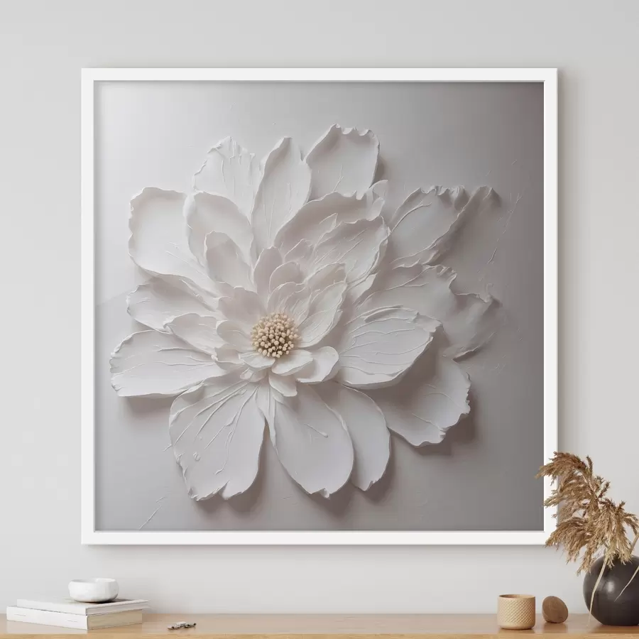 fototapet O floare crem f42517