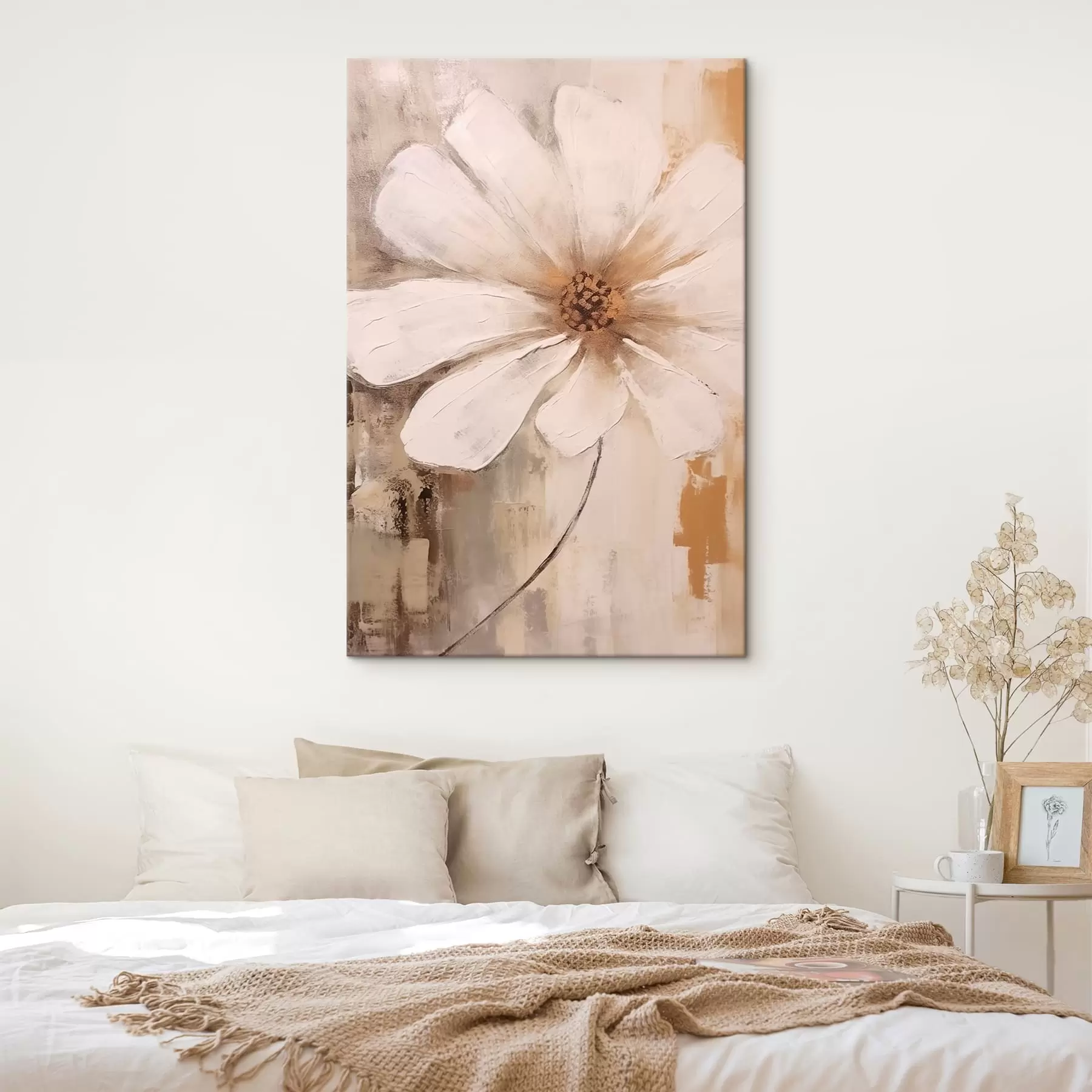 Tablouri Floare albă mare s42641