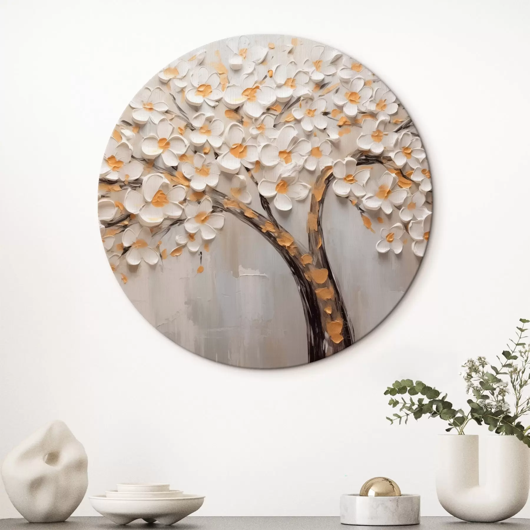 Tablouri Imagine volumetrică a unui copac înflorit r42658