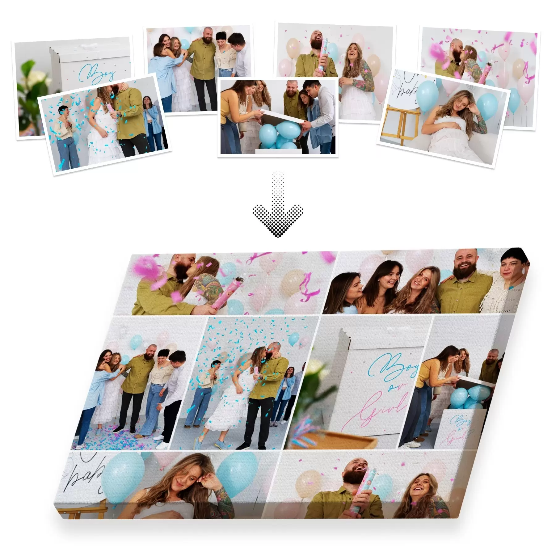 Tablouri Imprimare tablou canvas collage la comandă s42735