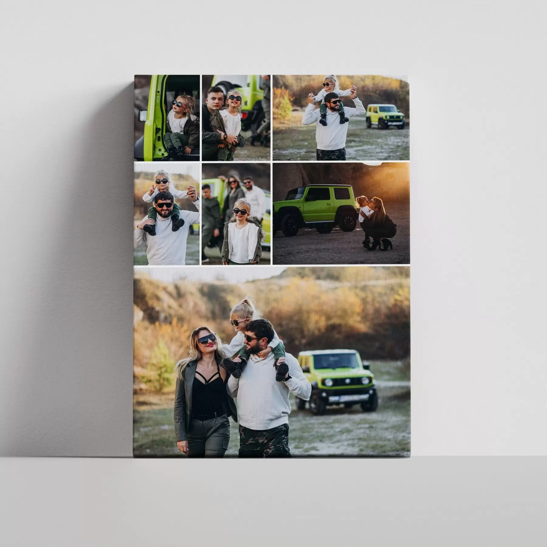 Tablouri Tablou canvas collage la comandă s42739