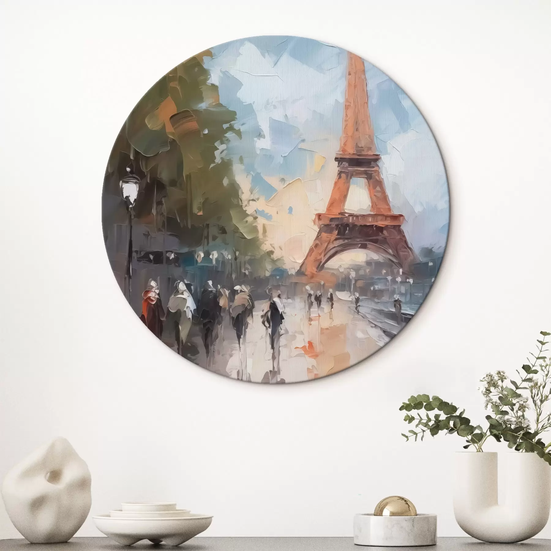 fototapet Peisaj abstract al unei străzi din Paris r42755