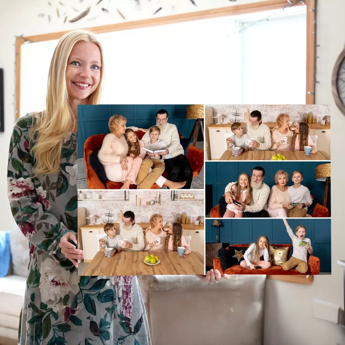 Tablouri Cumpărați un collage pe pânză s42802