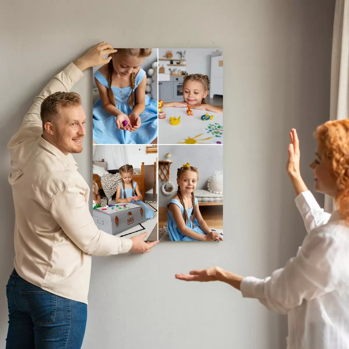 Tablouri Tablou canvas collage la comandă s42809