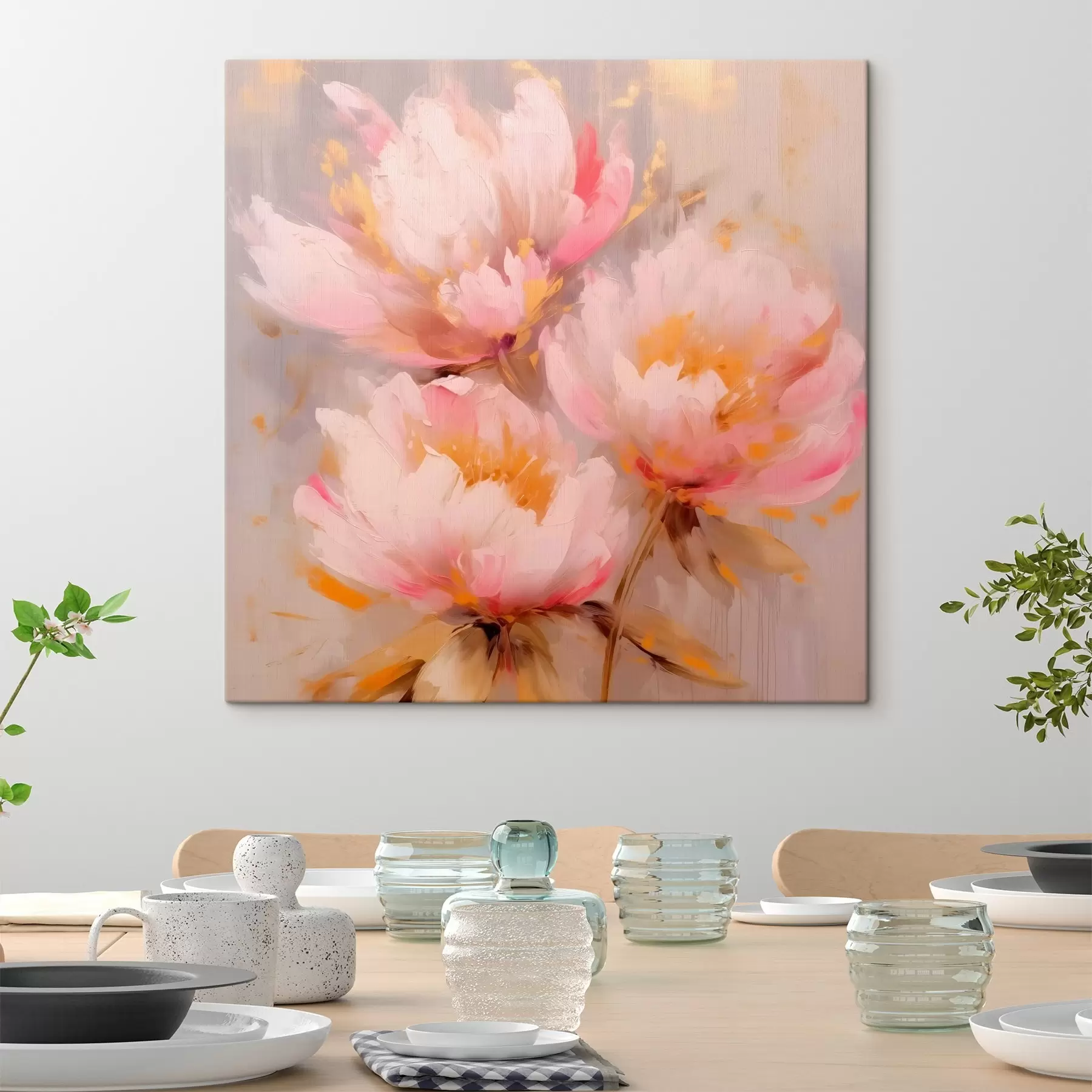 fototapet Peonii s42822