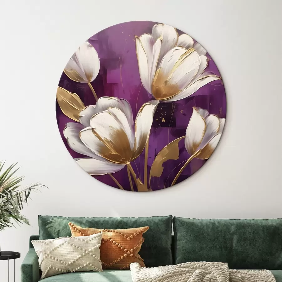 Tablouri Lalele albe r42819