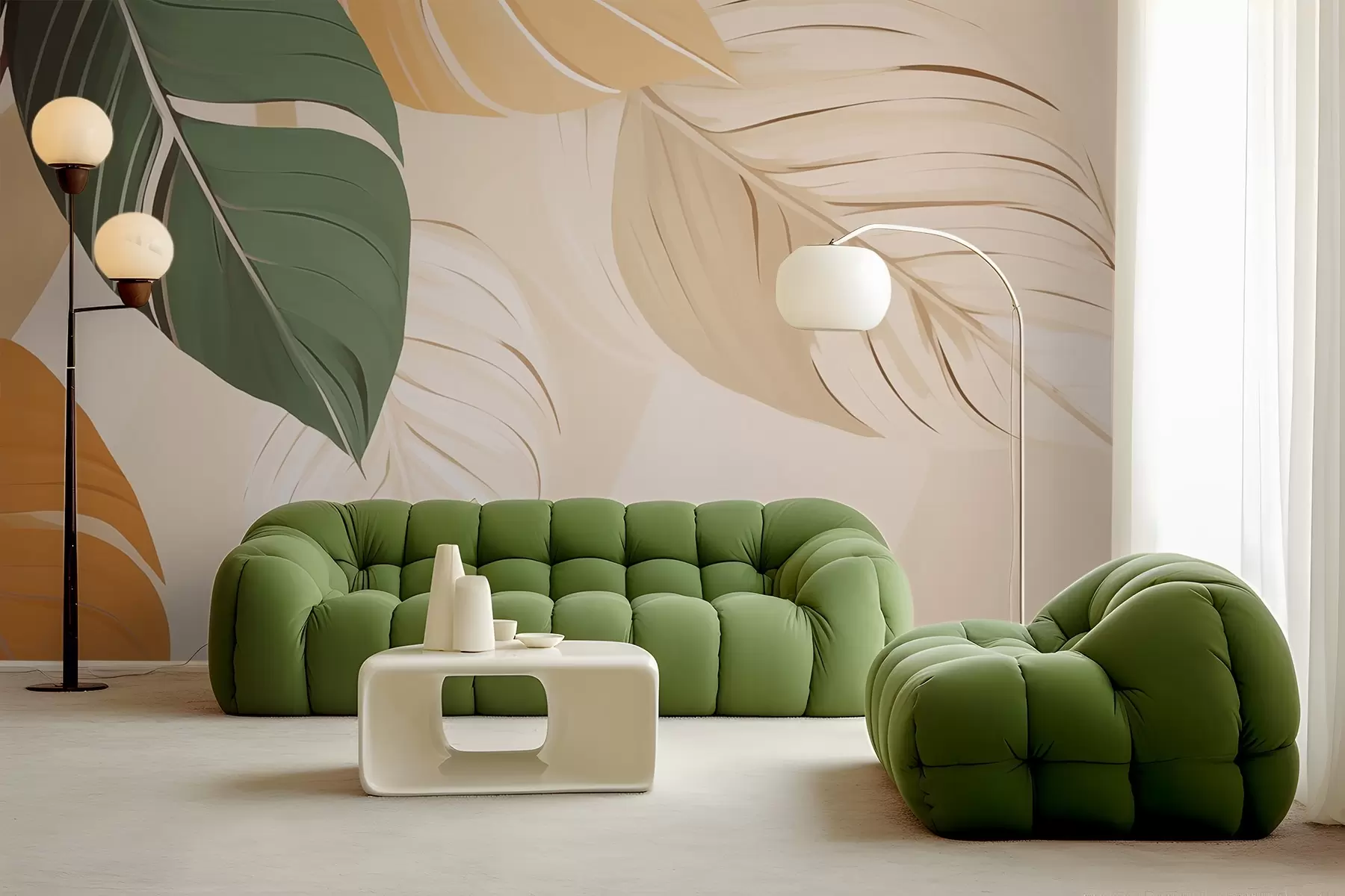 fototapet Frunziș tropical w02996