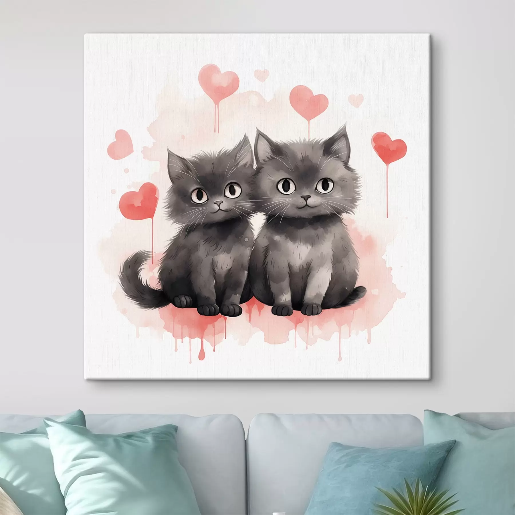 Tablouri Doi pisoi drăguți s42868