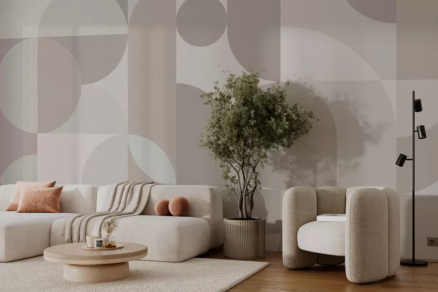 fototapet Tendință geometrică elegantă w03058