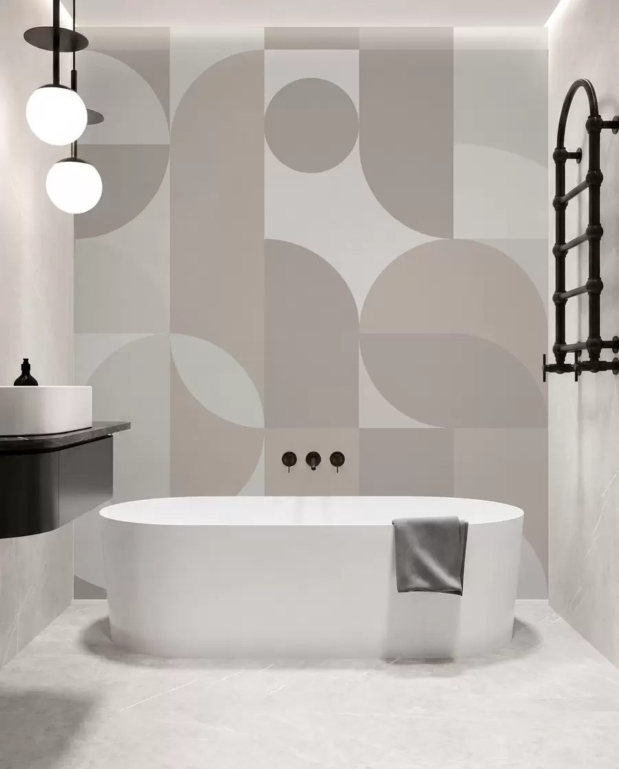 fototapet Tendință geometrică elegantă w03058