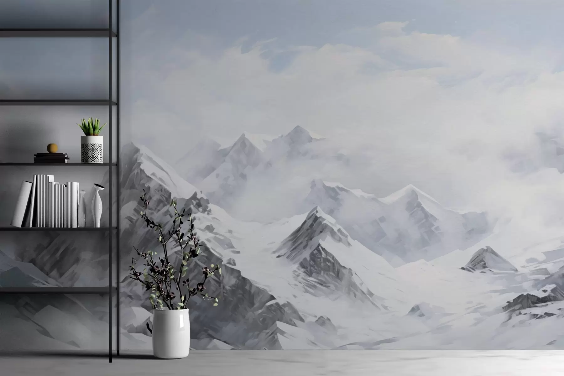 fototapet Munți înzăpeziți w03125