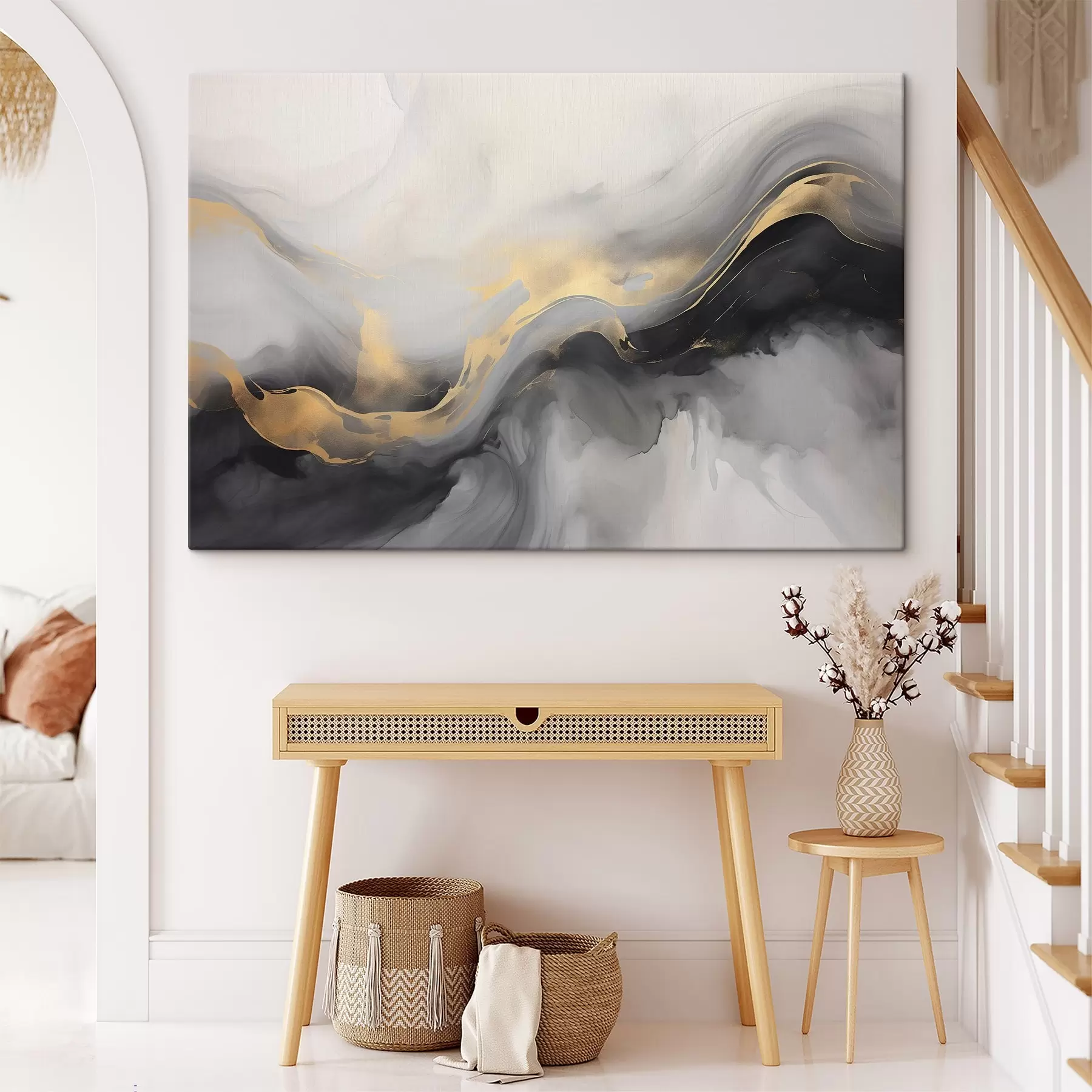 fototapet Imitarea acuarelei, abstractizare s42889