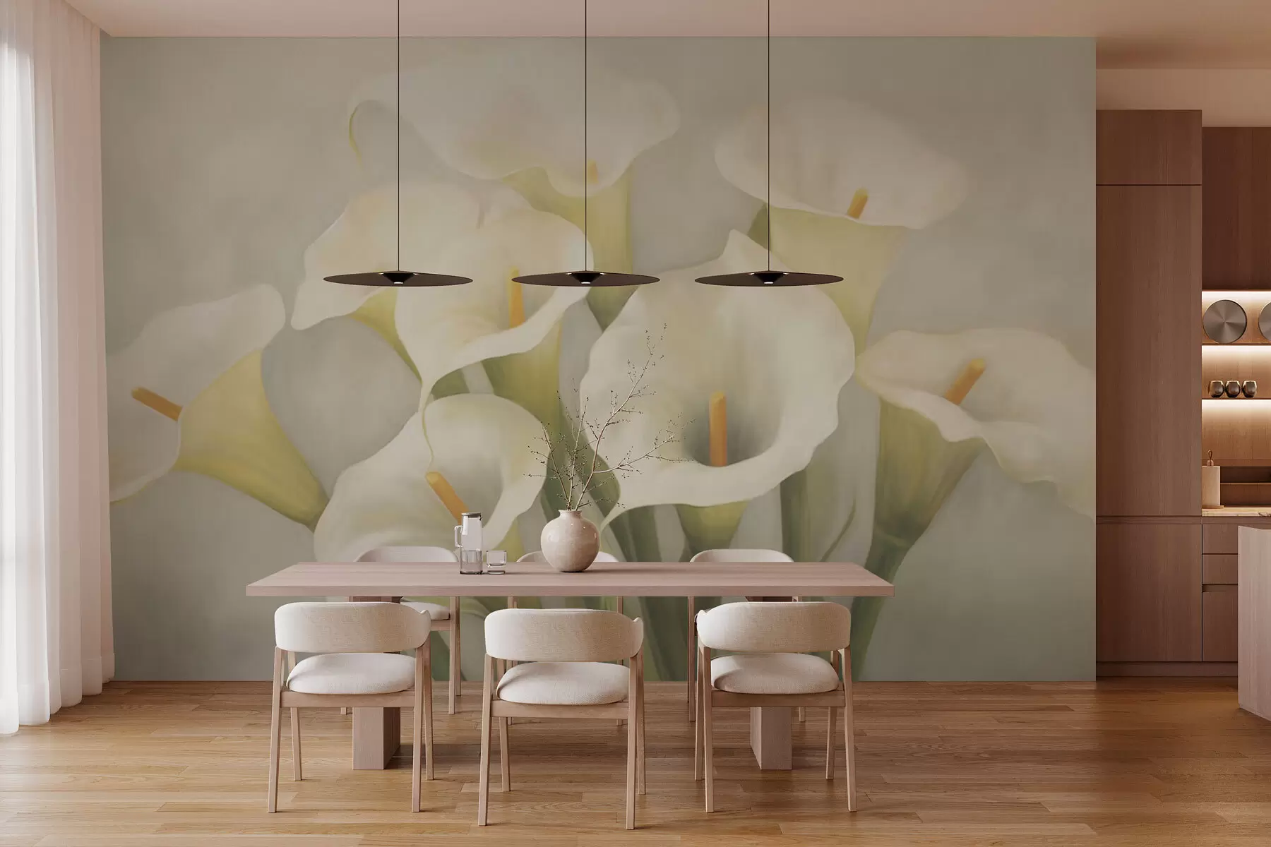 fototapet Calla Flori w03216