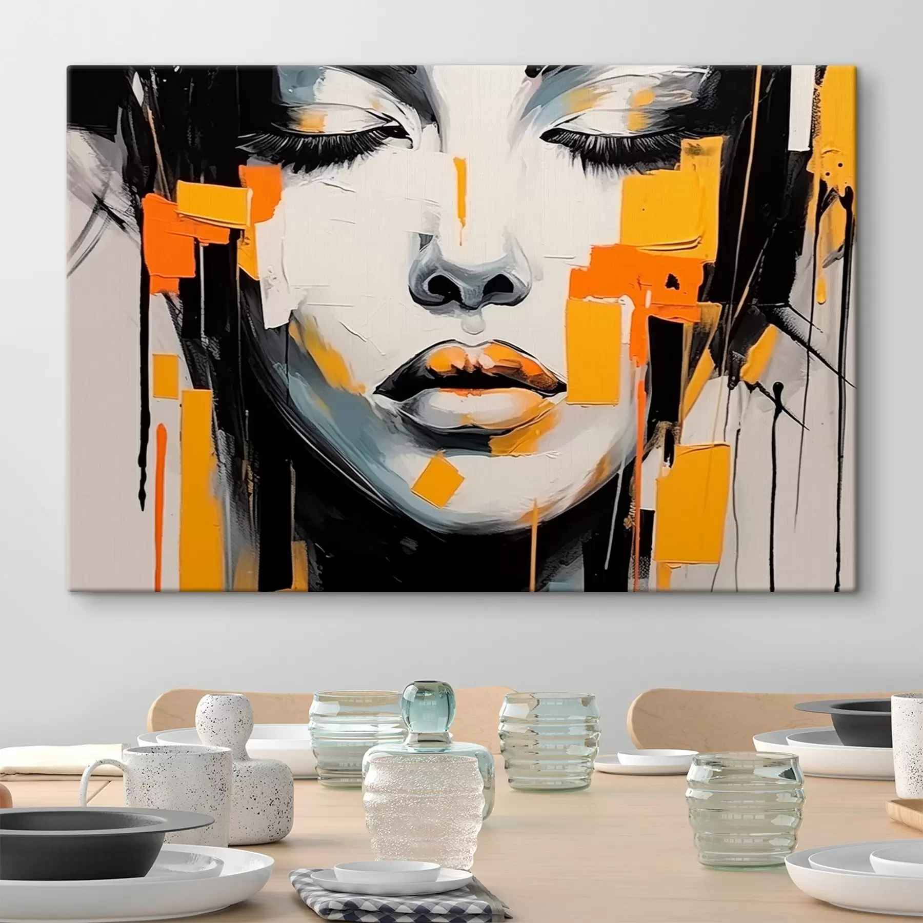 Tablouri Portret abstract s43019