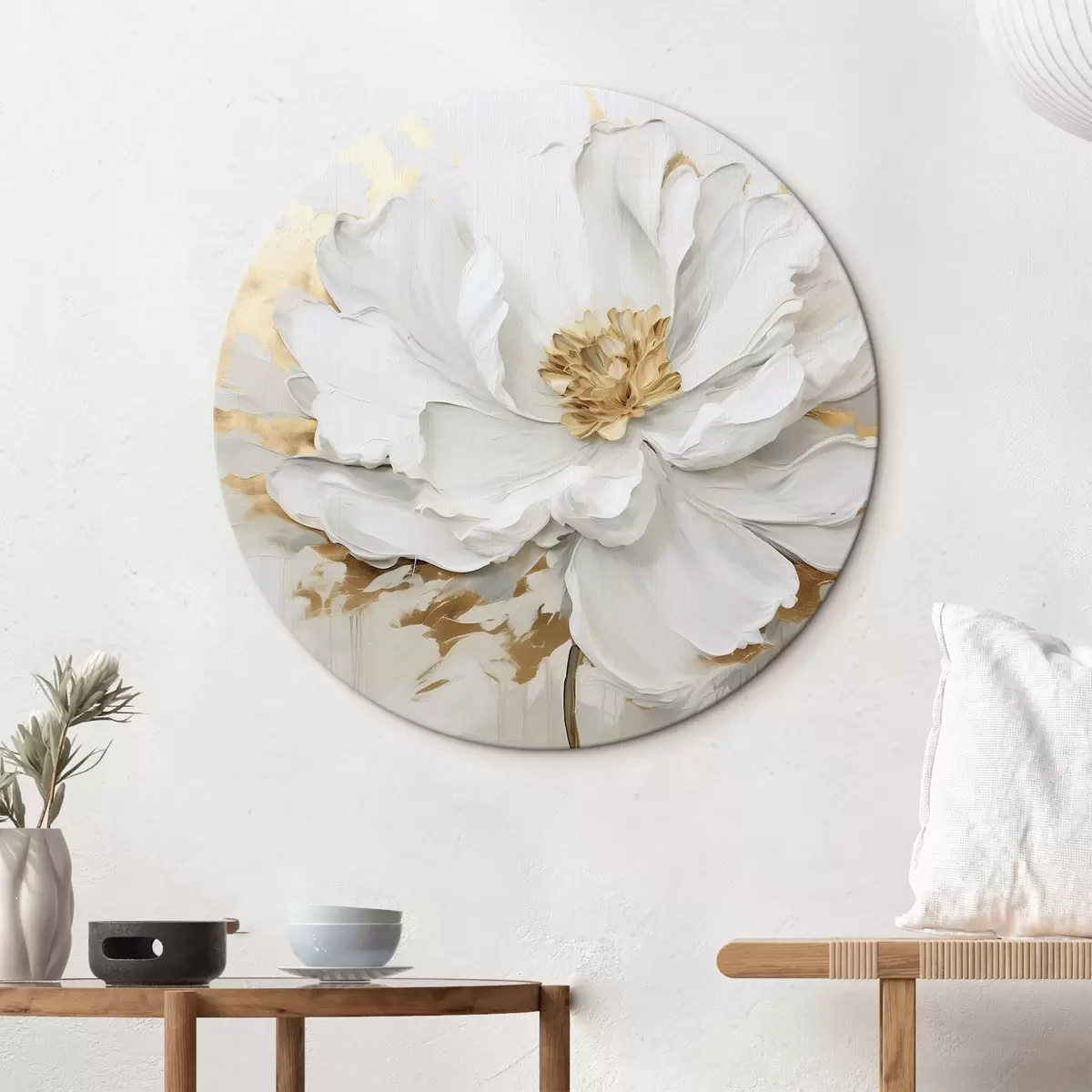 Picturi rotunde Floare mare r43127