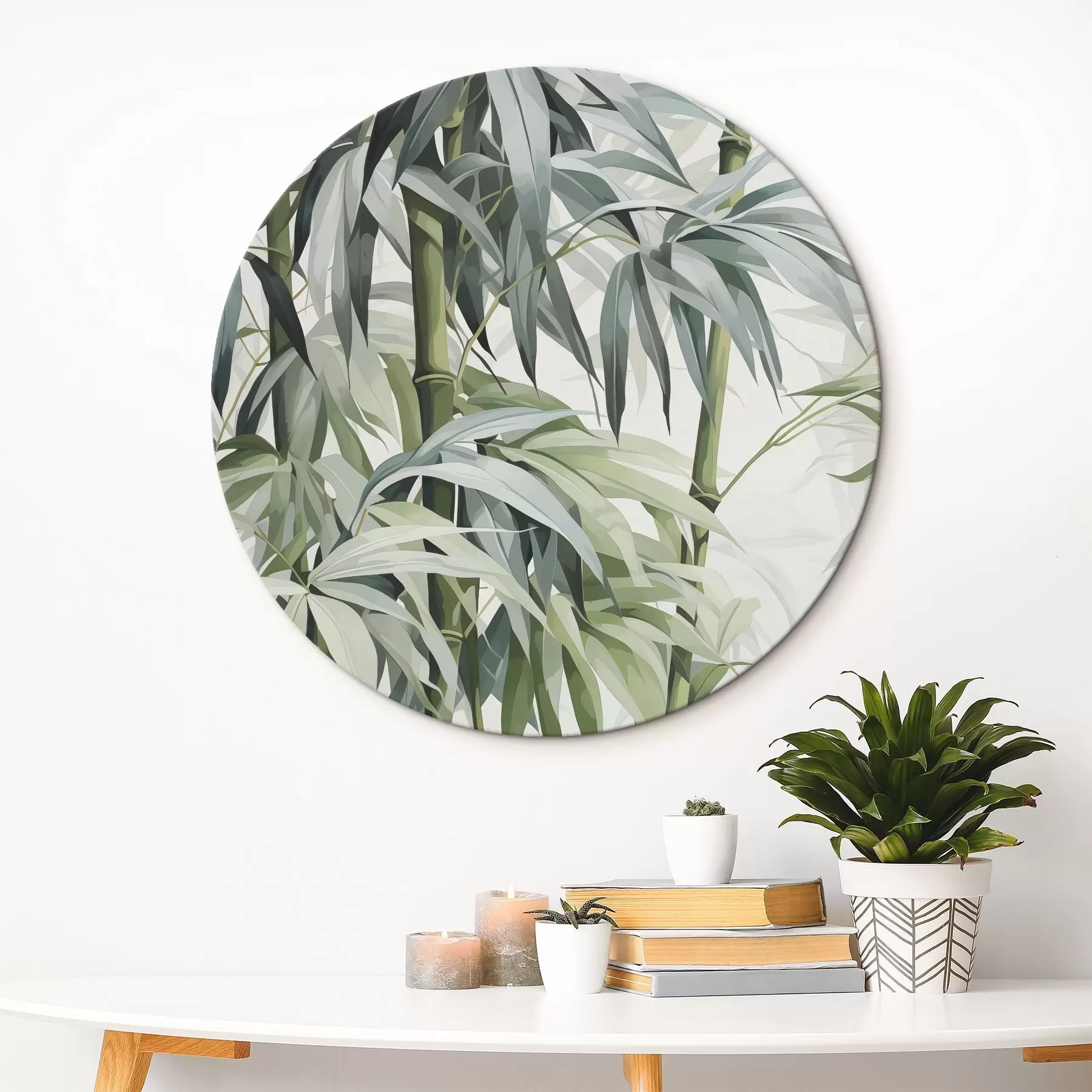 fototapet Frunze de bambus r43195