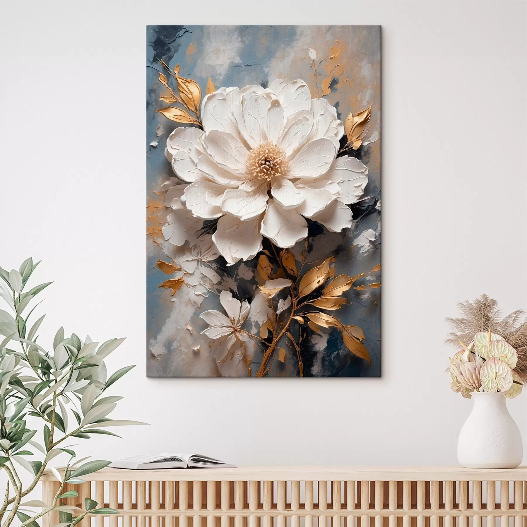 Tablouri Floare albă s43090