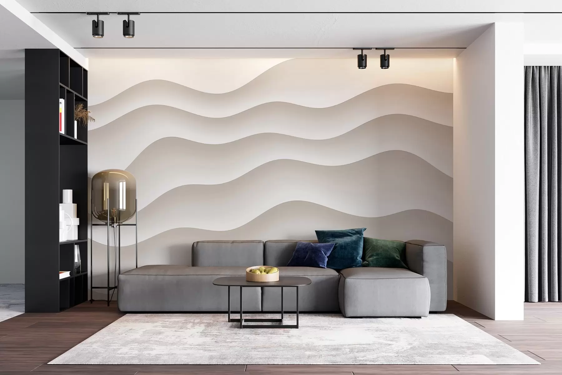 fototapet Val de nisip deschis la culoare w08880