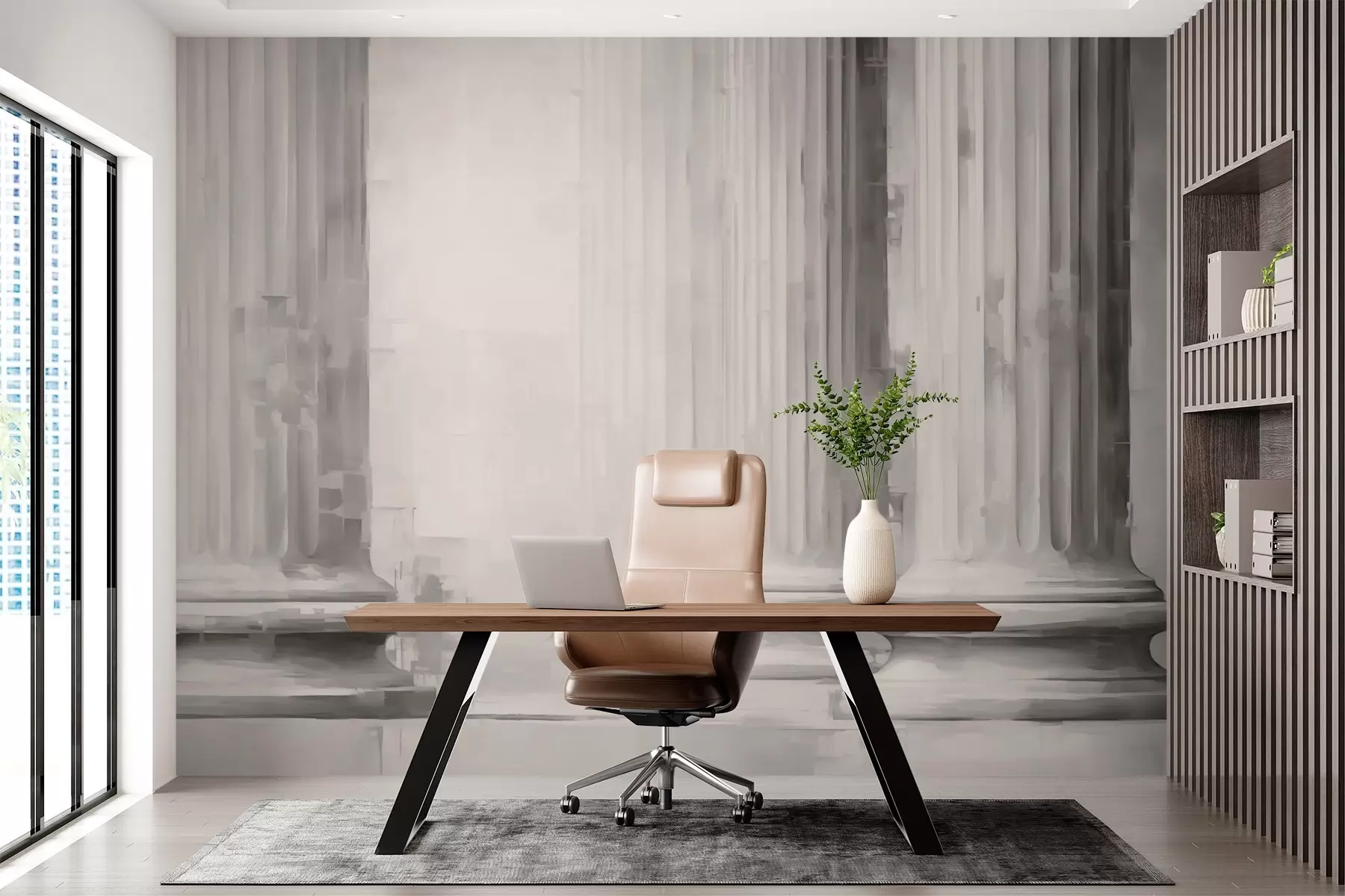 fototapet Coloane imitație de pictură w03359