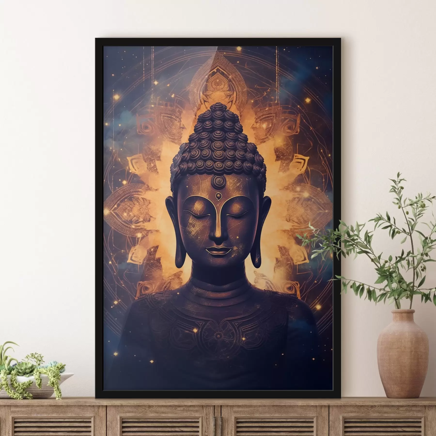 Tablouri Buddha în strălucirea energiei f43276