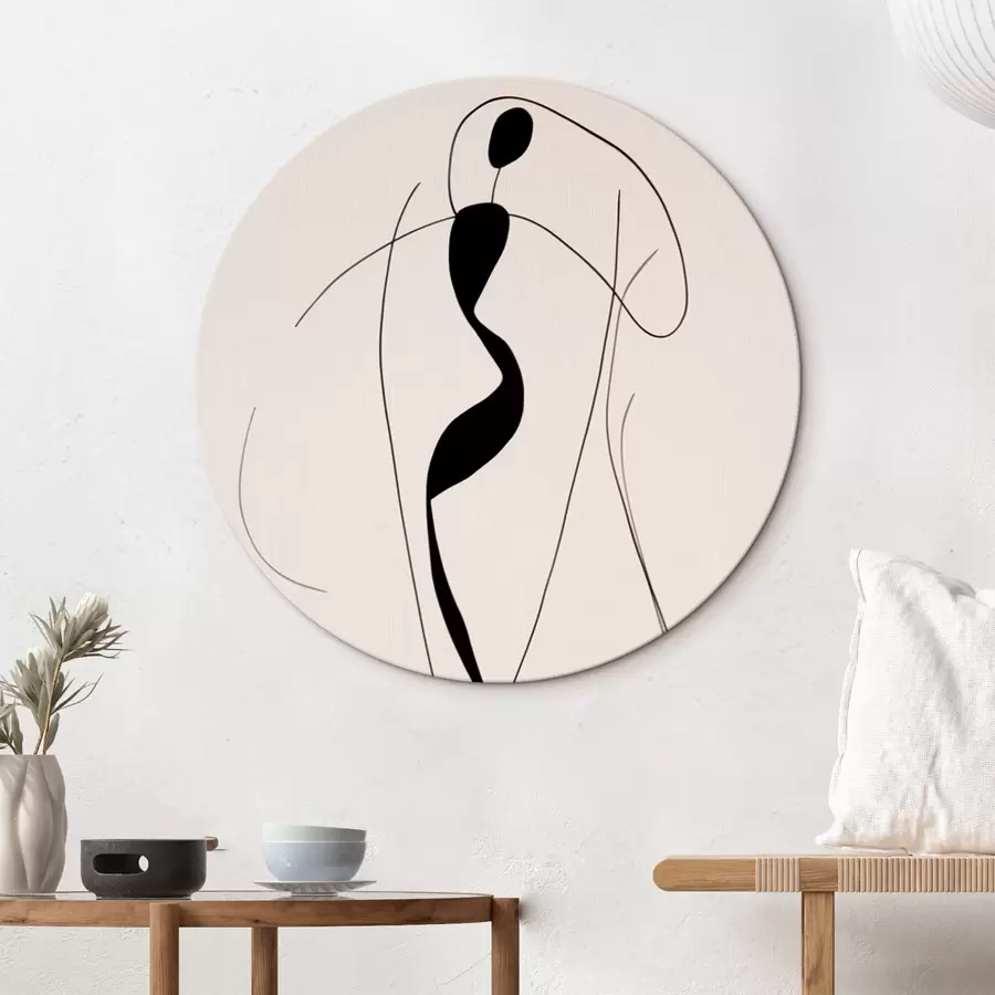 Tablouri Siluetă abstractă minimalistă r43274