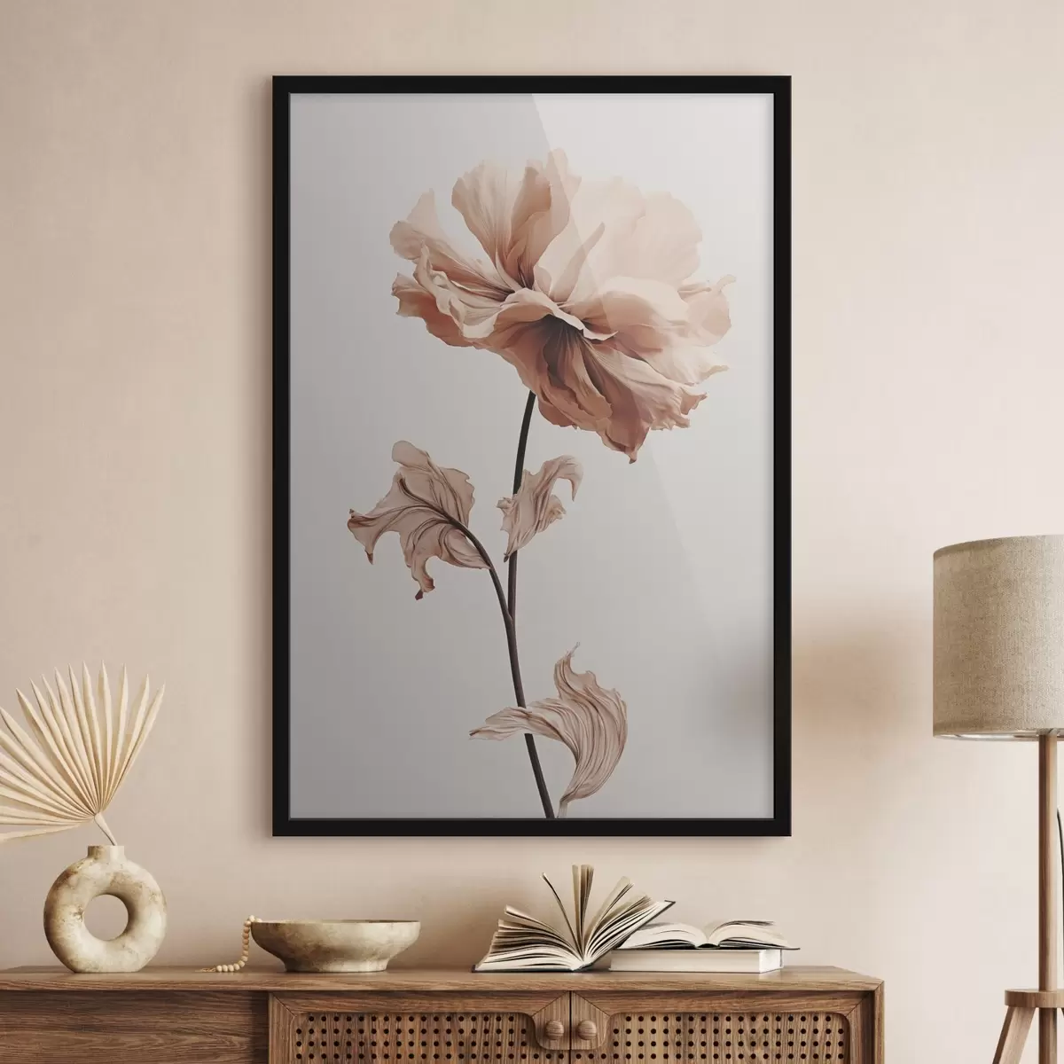Poster Minimalismul florilor uscate f43341