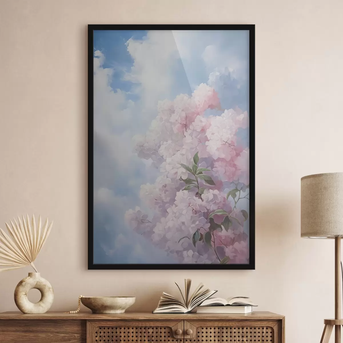 Poster Flori delicate pe cer f43350
