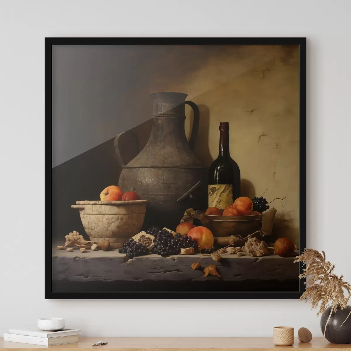 Poster Natură statică clasică cu iluminare caldă f43369