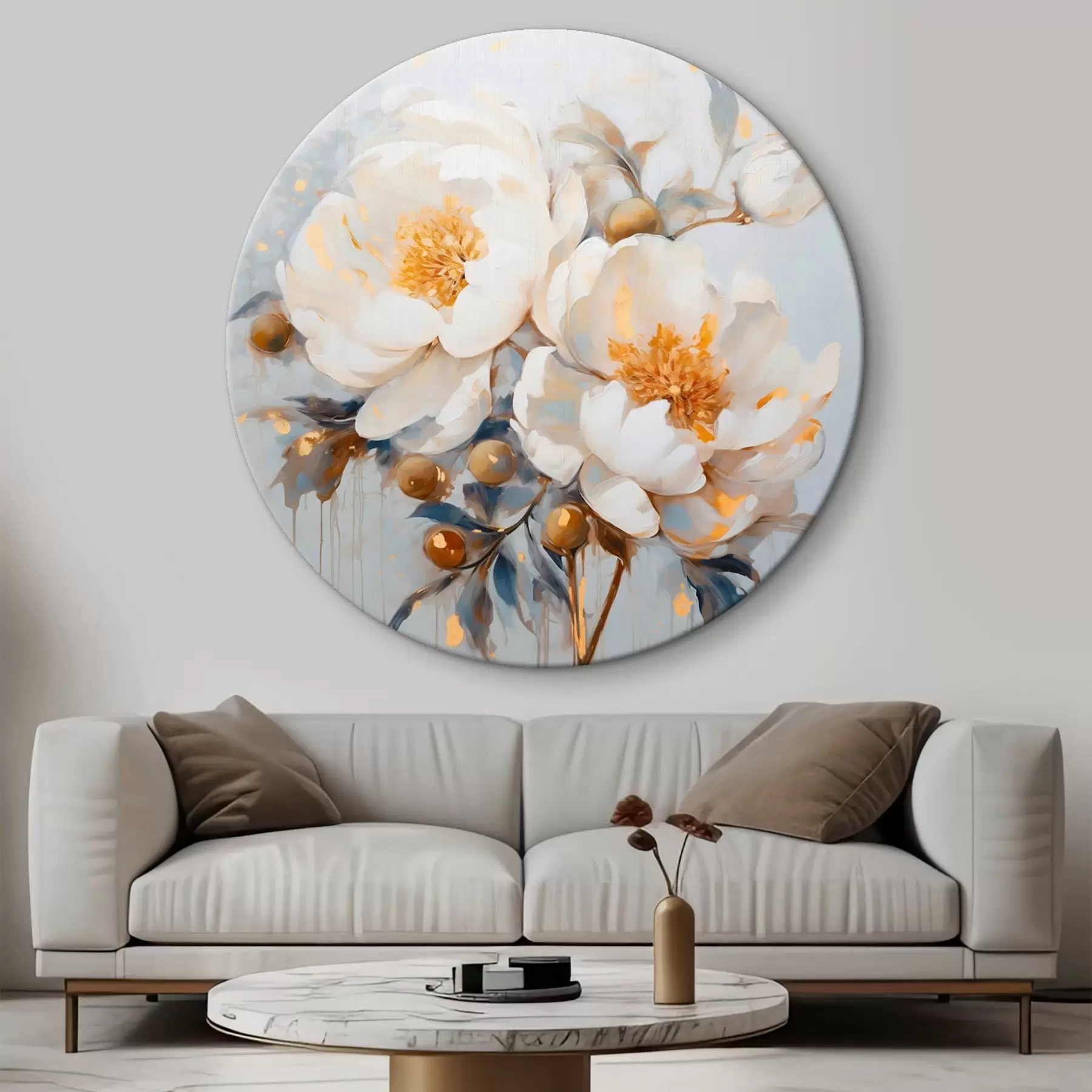 Tablouri Bujorii în stil pictură r43365