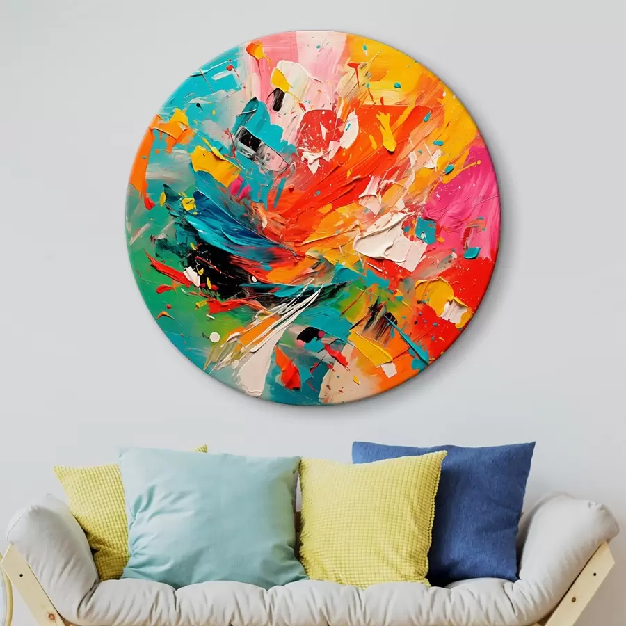 Tablouri Imitație abstractă colorată de tușe r43377