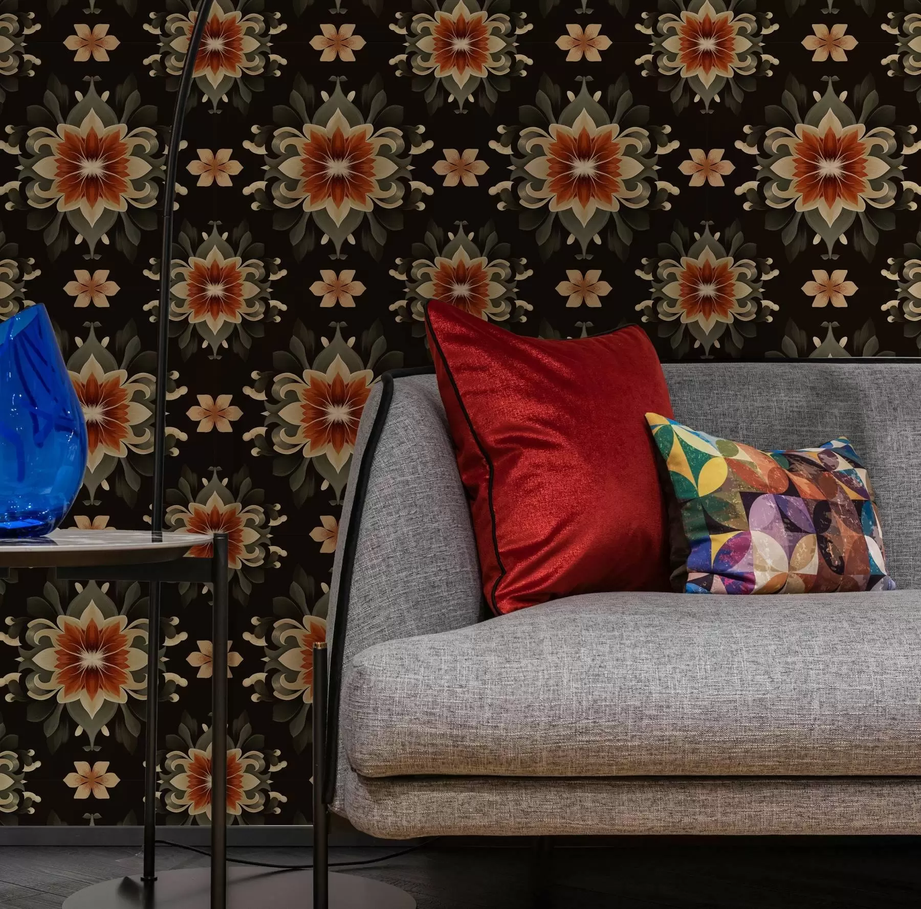 fototapet Model floral abstract a00069v2