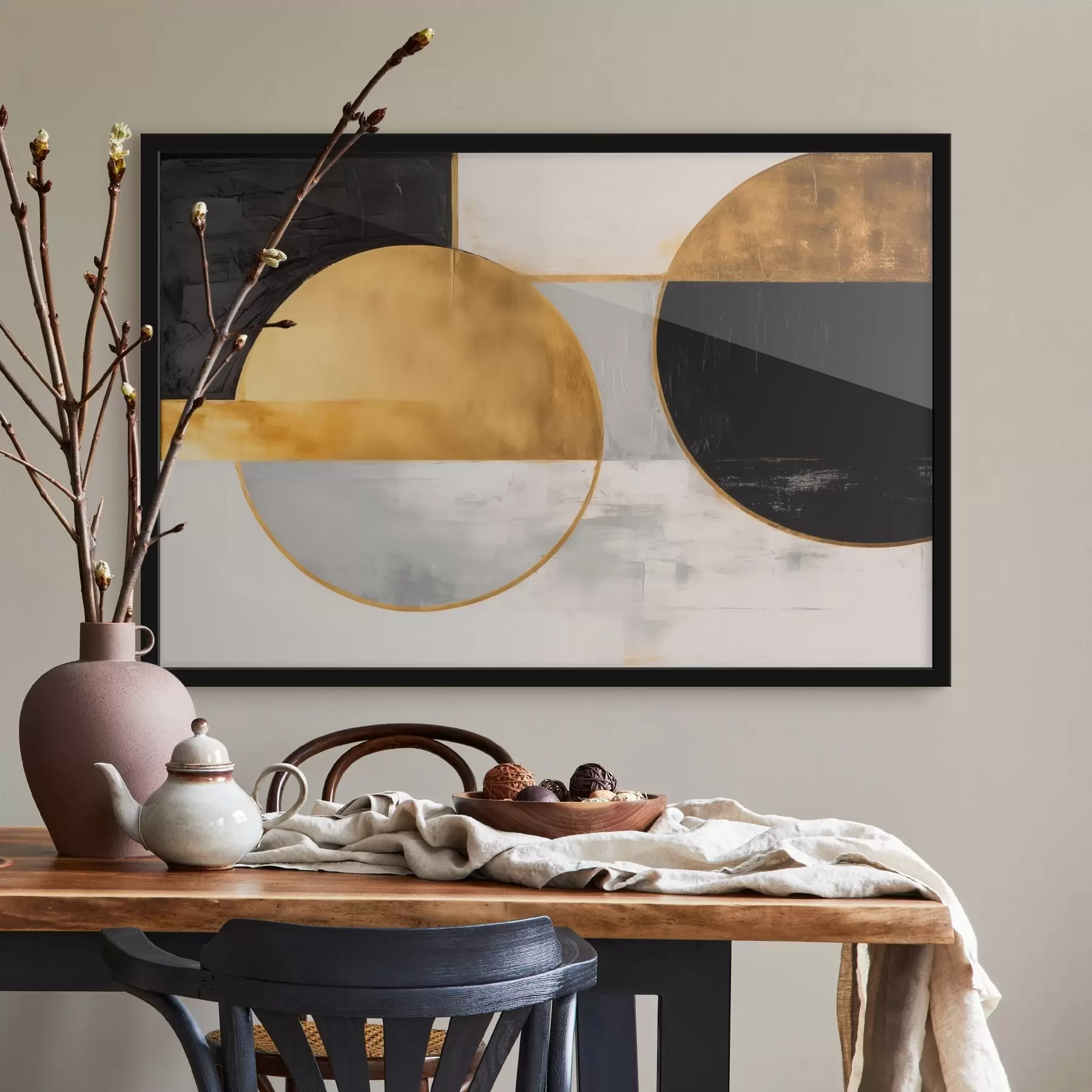 fototapet Compoziție geometrică în stil minimalist f43420