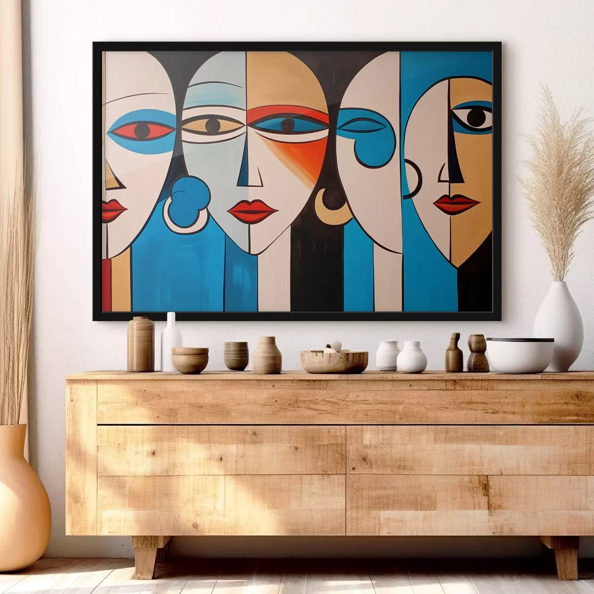 Poster Portrete cubiste de femei f43427