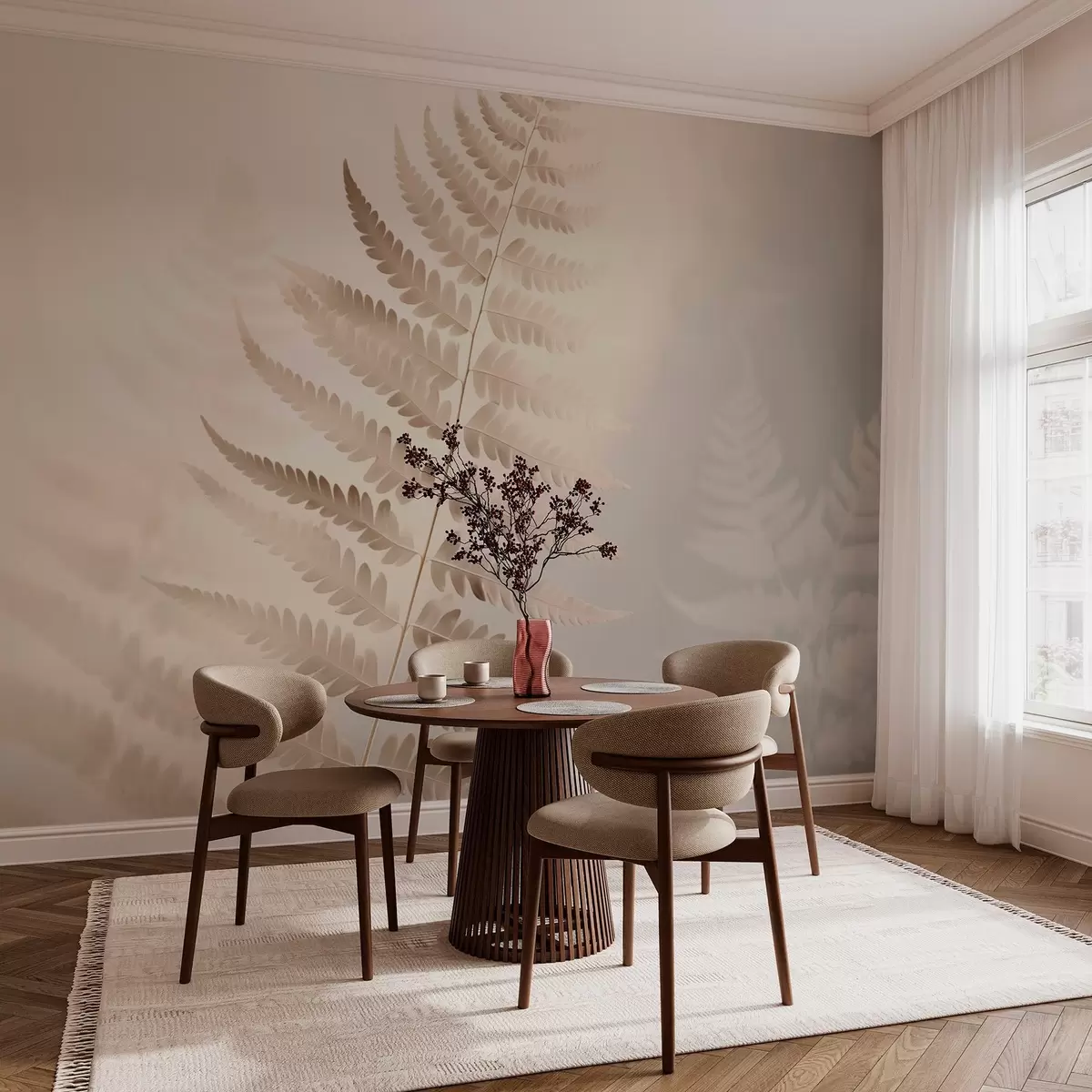 fototapet Frunză de ferigă  w03473v1