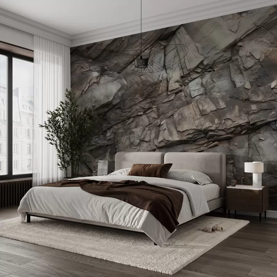 fototapet Perete de stâncă pictat w03554