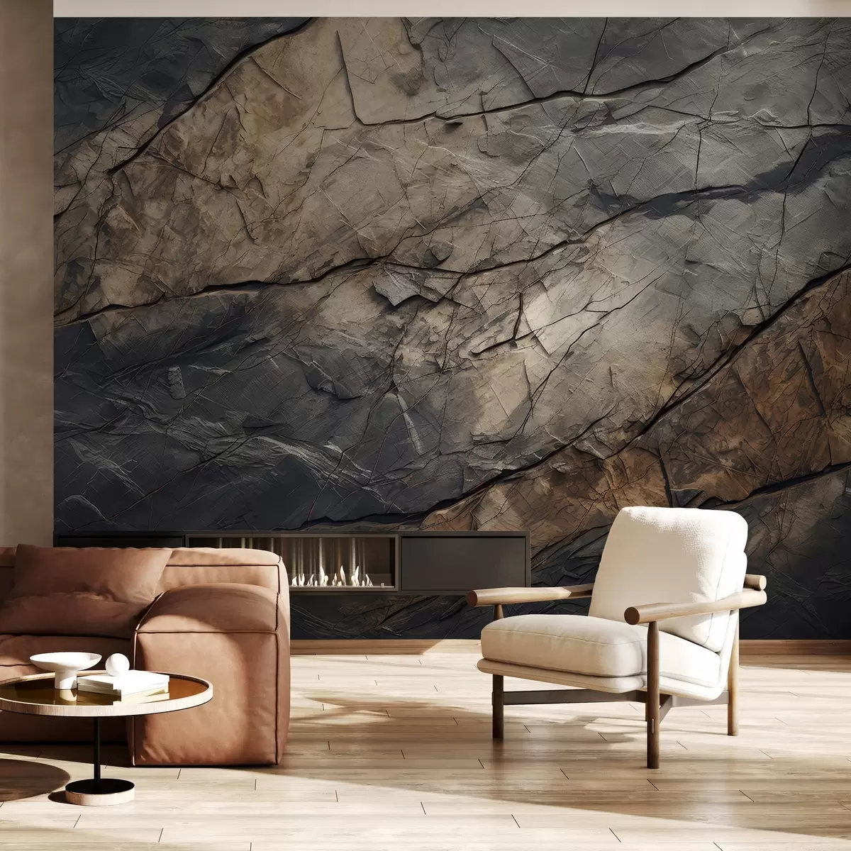 fototapet Perete pictat în acuarelă w03561