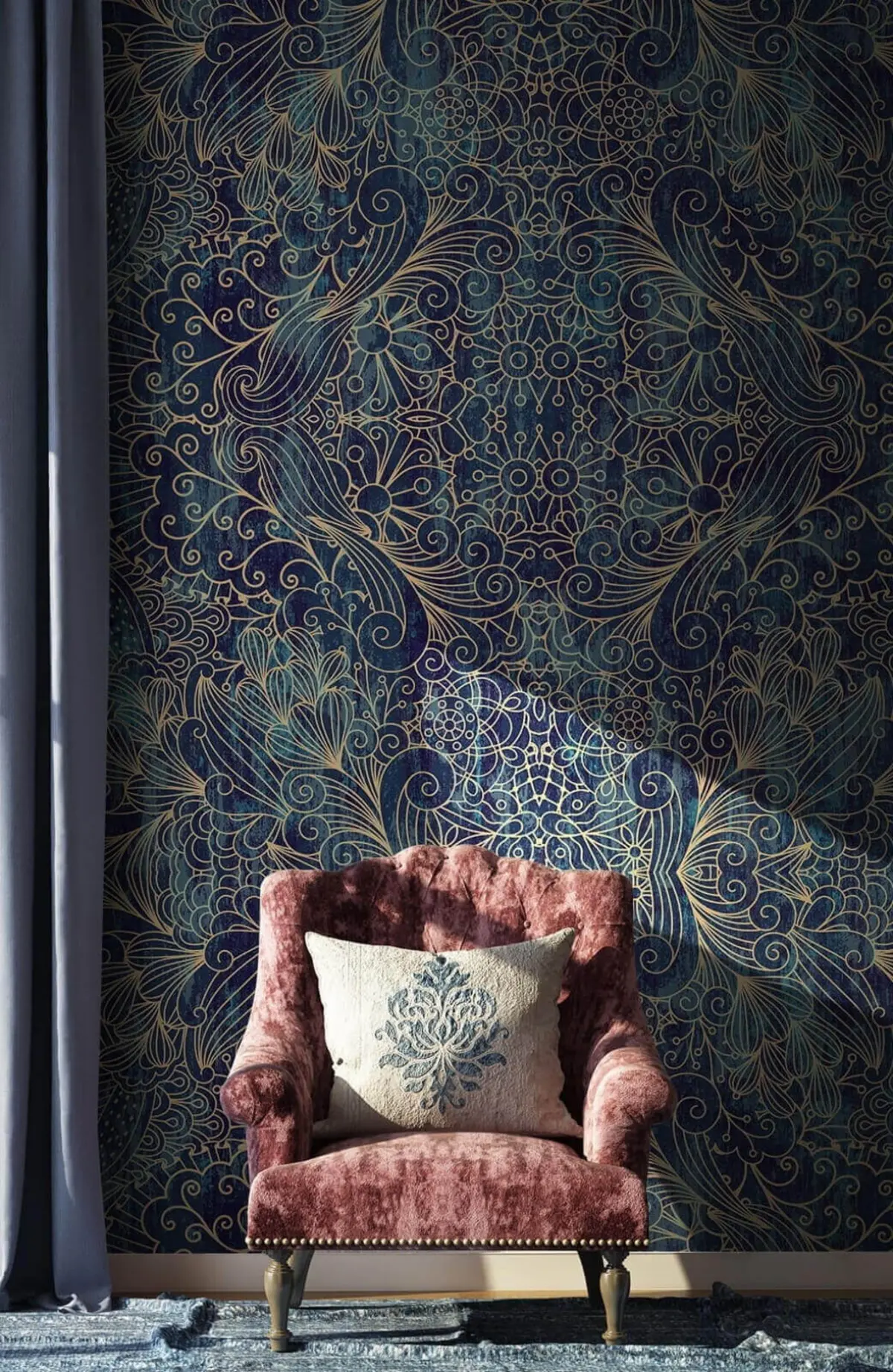 fototapet Azure, art e aqua u52875