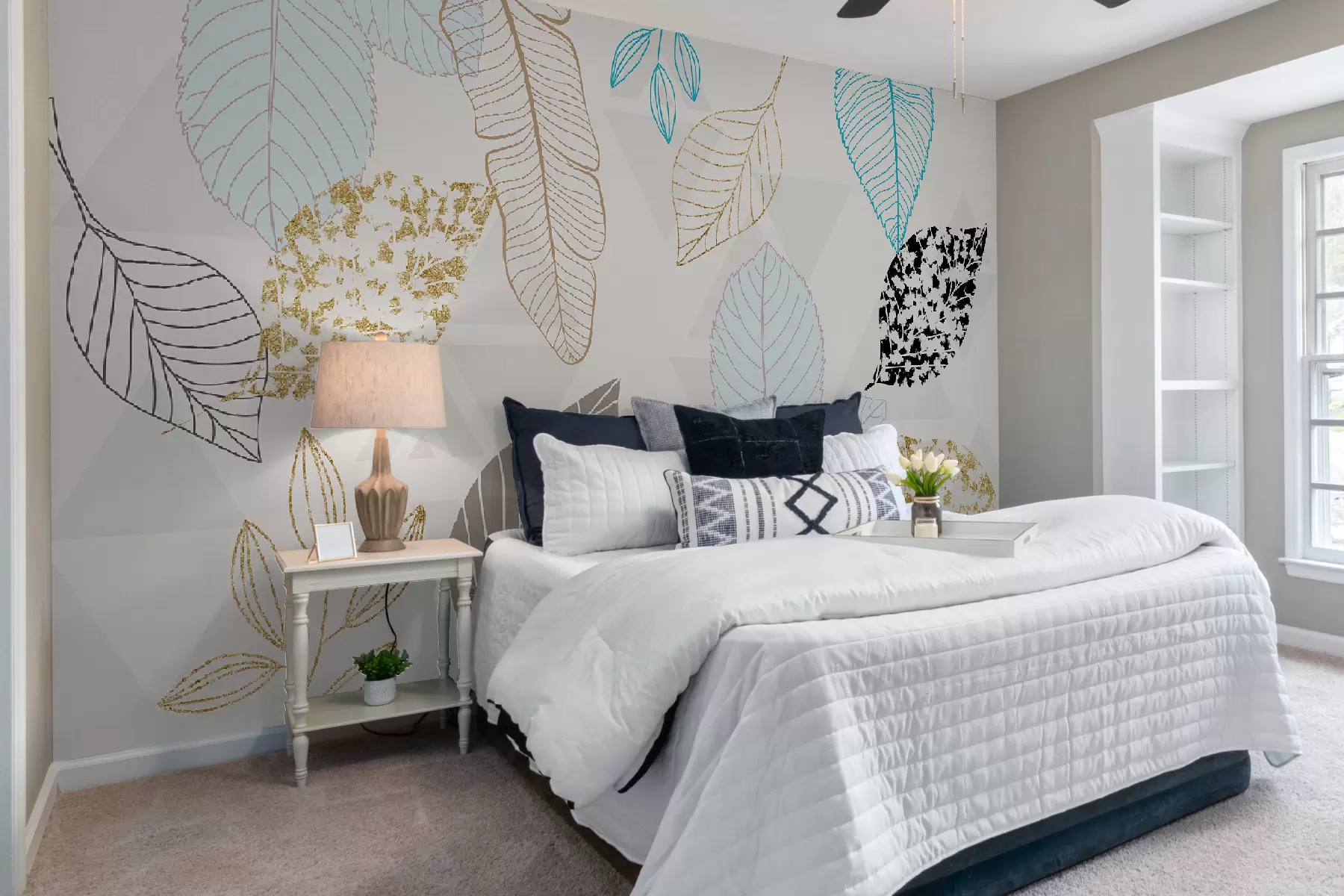 fototapet Vertebrate, frunze și botanică u58302